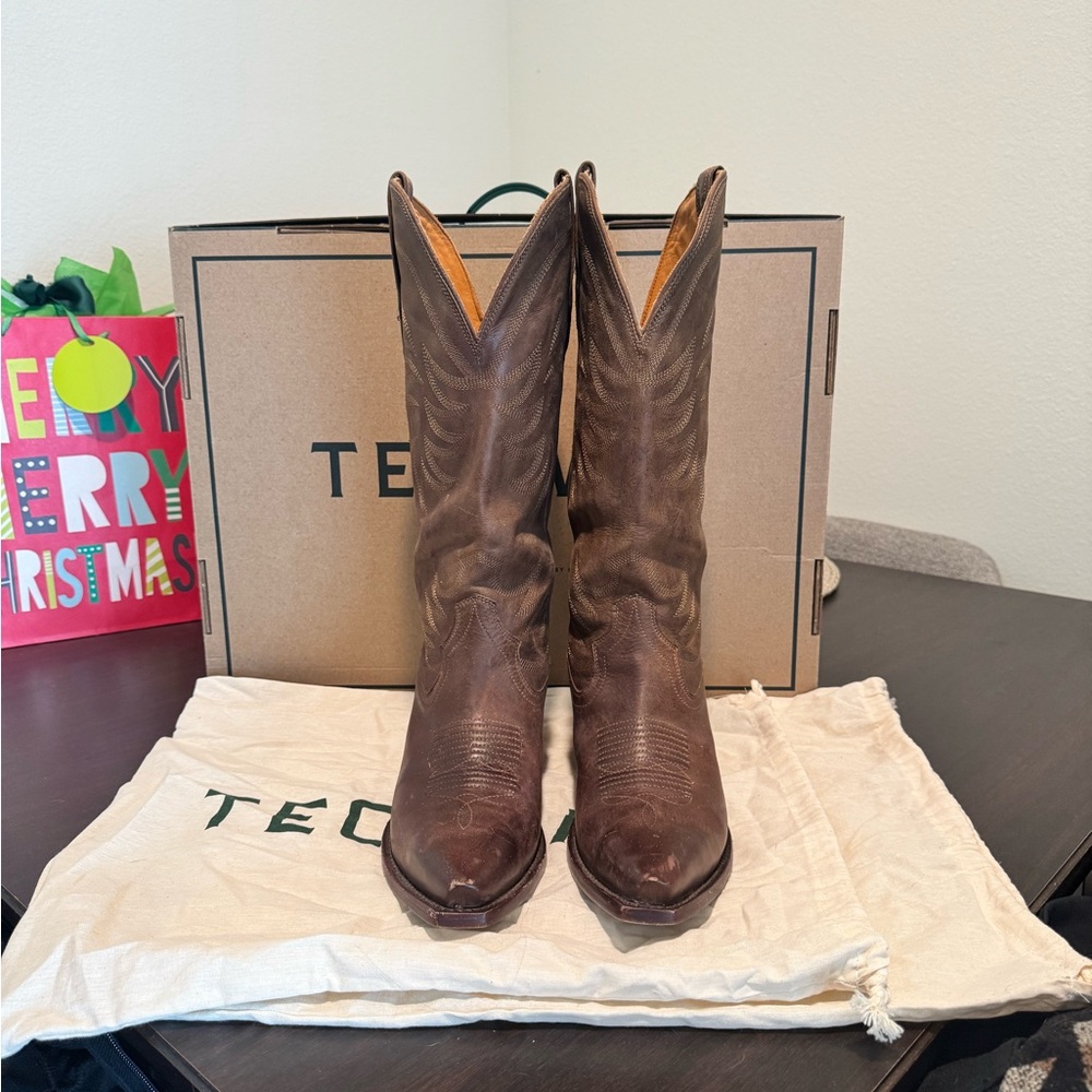 Tecovas Annie Cafe Goat Boot - Picture 2 of 7